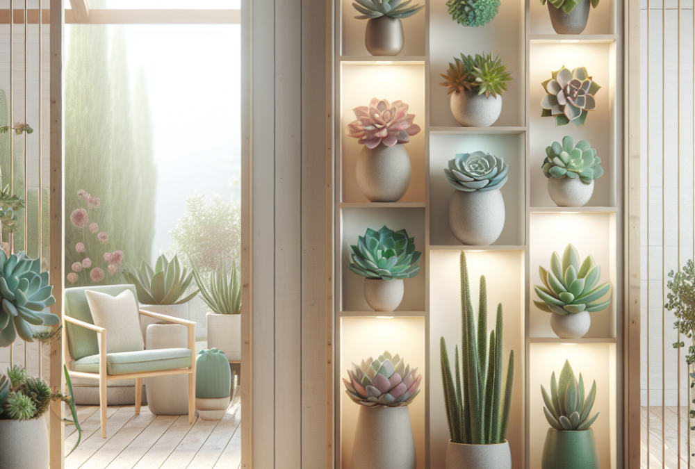 Cómo crear un jardín vertical de suculentas en espacios pequeños: paso a paso