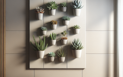 Cómo montar un jardín vertical de suculentas en interiores paso a paso