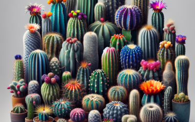 Maneras creativas de organizar tu colección de cactus