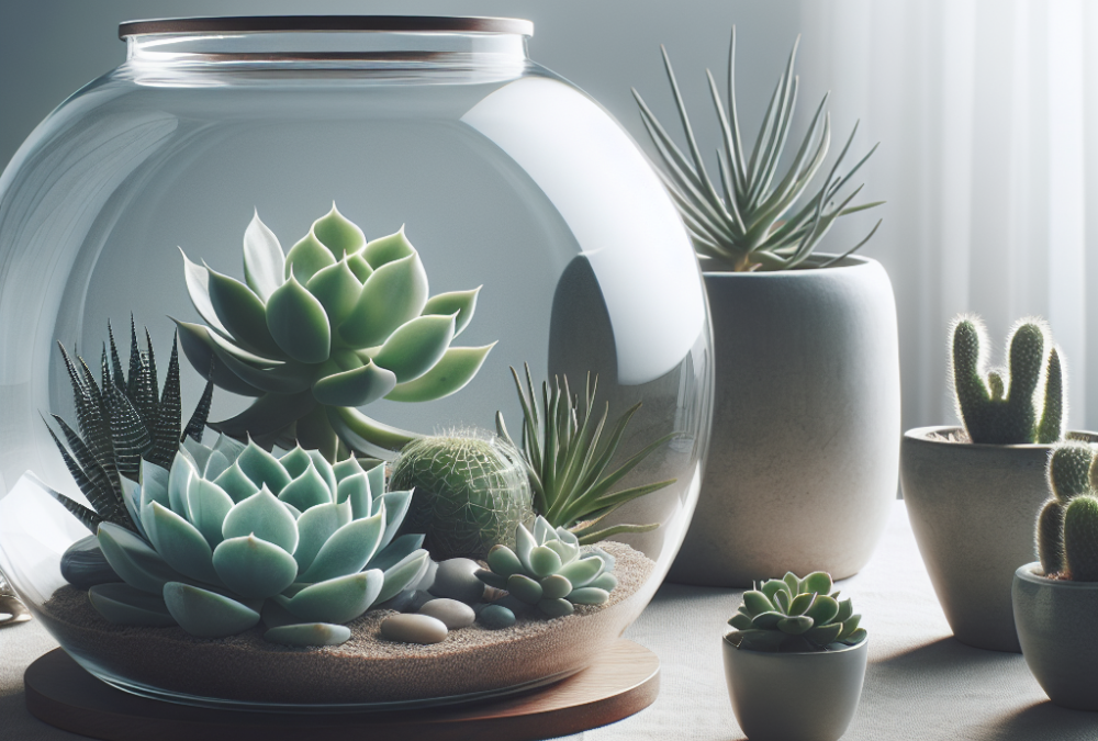 Cómo montar un terrario abierto con suculentas para interiores pequeños: paso a paso y checklist