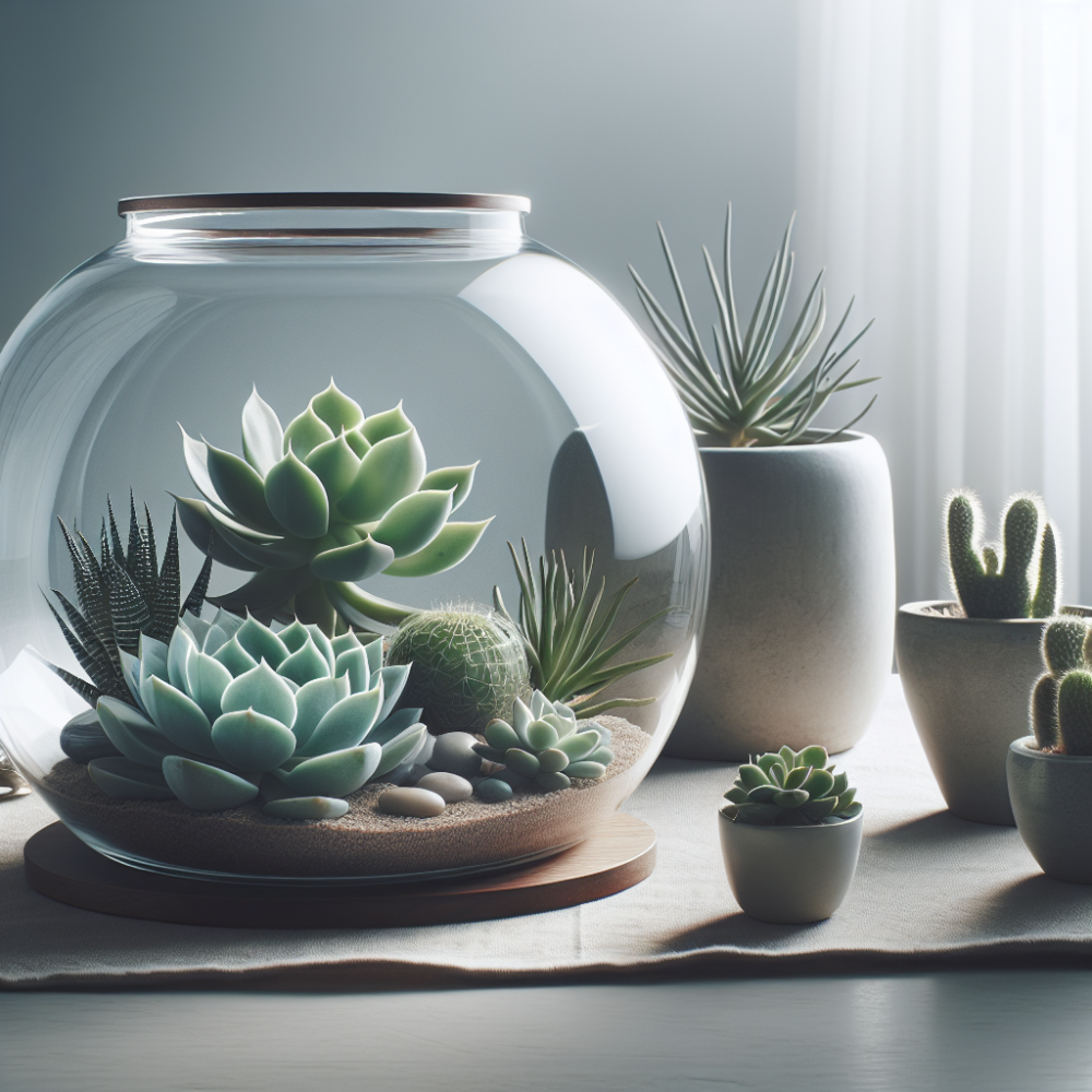 Como montar un terrario abierto con suculentas para interiores pequenos: paso a paso y checklist Como montar un terrario abierto con suculentas para interiores pequenos: paso a paso y checklist