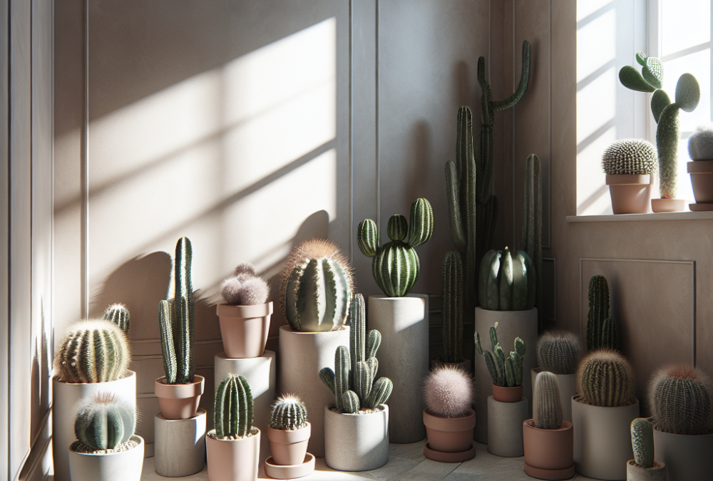 Guía práctica para crear un rincón de cactus en espacios pequeños