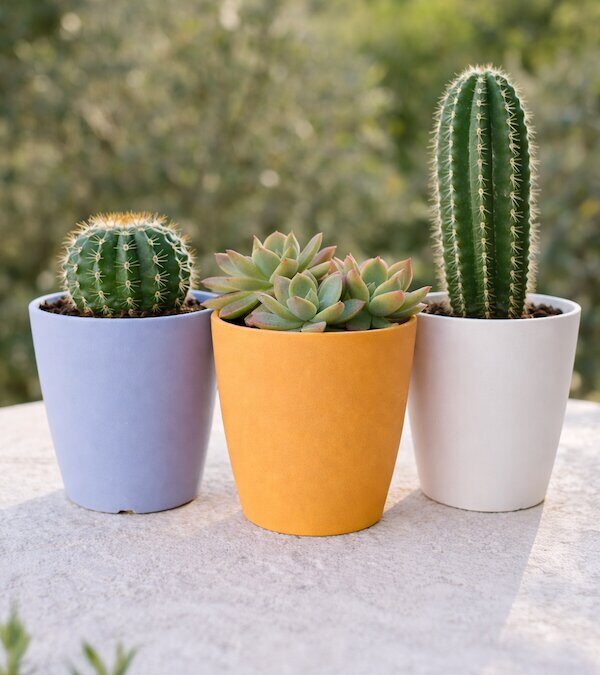 Macetas y cubremacetas