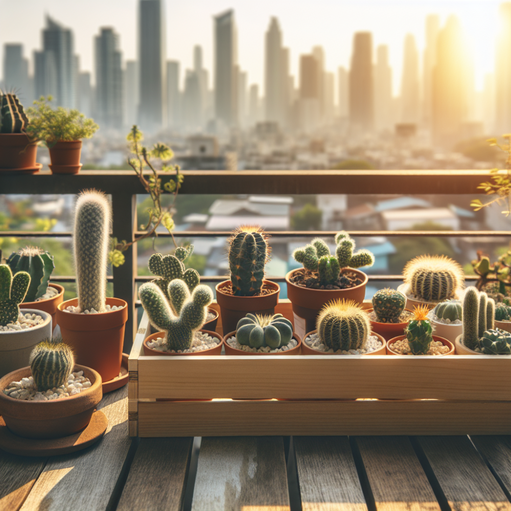 Como elegir cactus para balcones pequenos y soleados