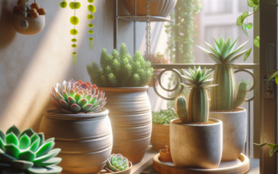 Cómo elegir cactus y suculentas para decorar balcones pequeños