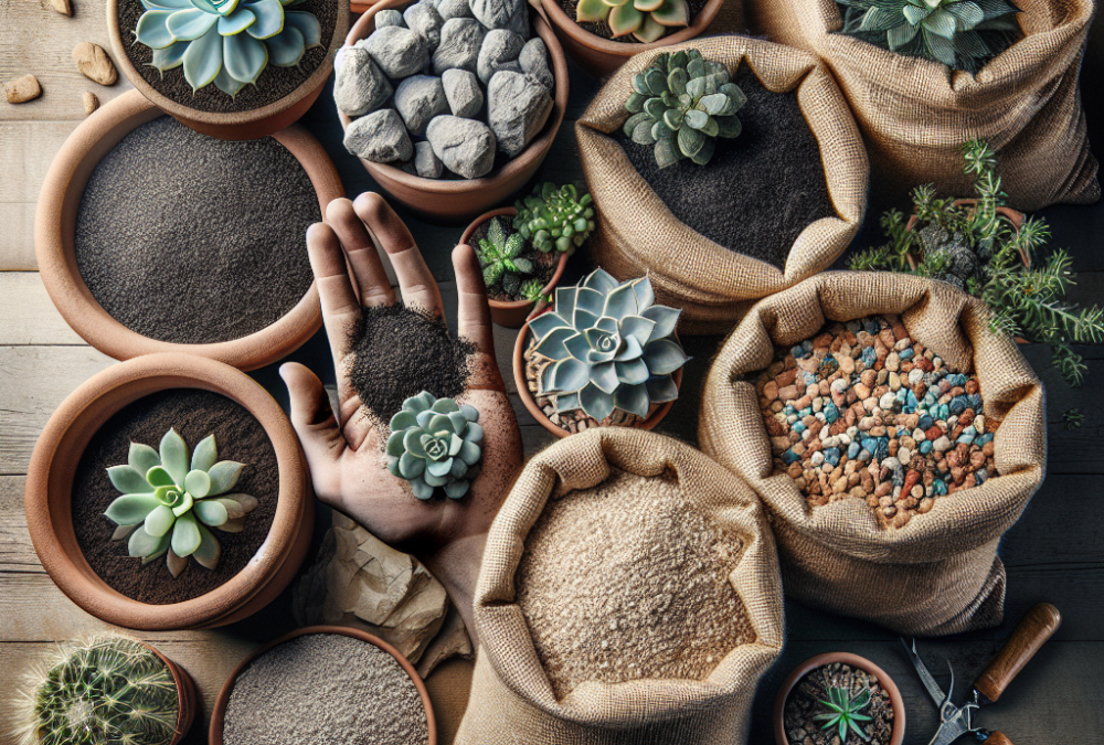 Cómo preparar y elegir el sustrato ideal para cactus y suculentas: mezcla, porosidad y checklist