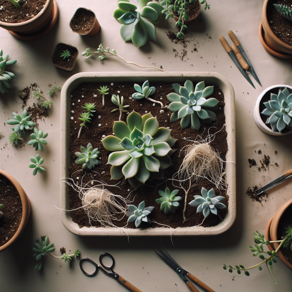 Como reproducir suculentas por hojas y esquejes: guia paso a paso y checklist
