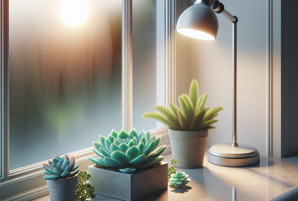Guía práctica para iluminar suculentas y cactus en apartamentos: lámparas, orientación y horarios