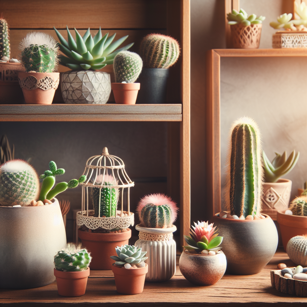 Como crear un mini jardin de cactus en estanterias pequenas: plantas, macetas y mantenimiento Como crear un mini jardin de cactus en estanterias pequenas: plantas, macetas y mantenimiento