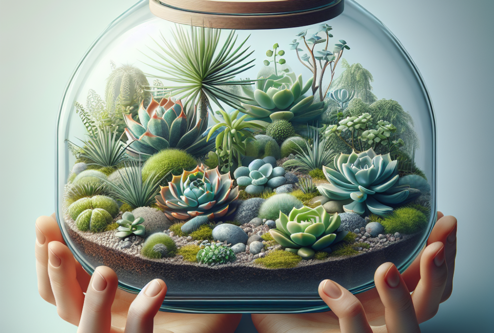Cómo crear un terrario abierto para suculentas: paso a paso y plantas recomendadas