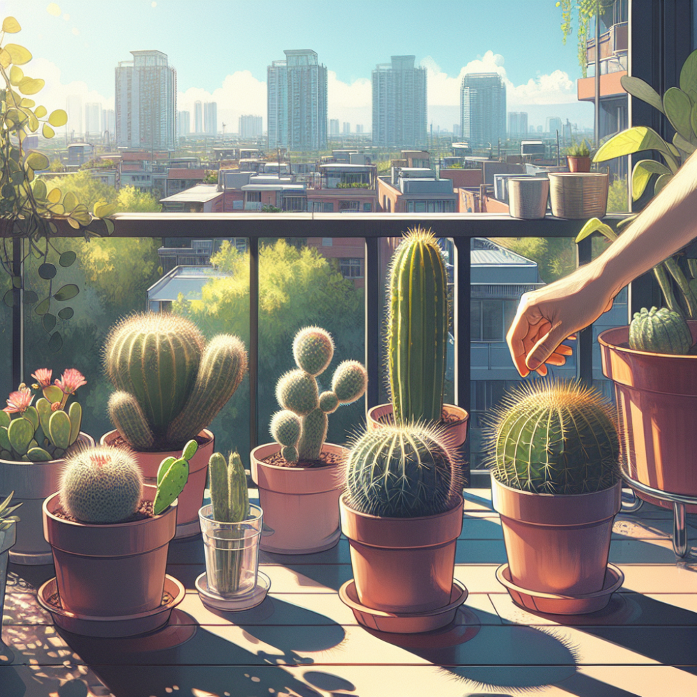 Como elegir cactus para balcones soleados y expuestos al viento Como elegir cactus para balcones soleados y expuestos al viento