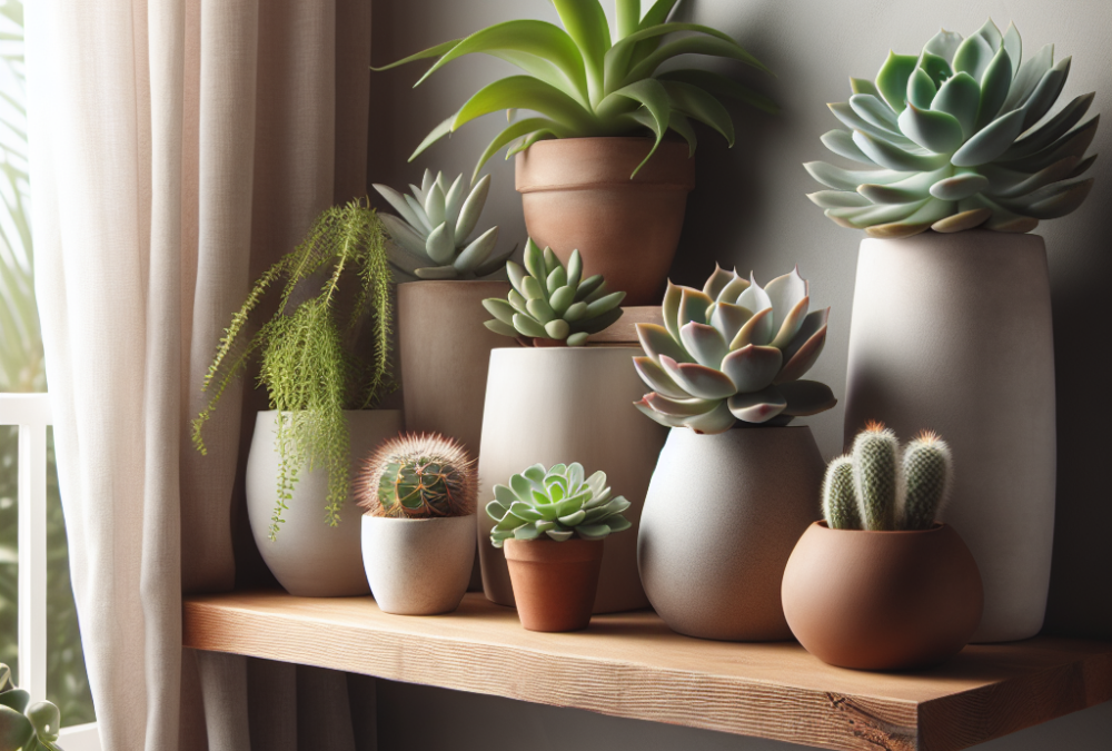 Guía para elegir cactus y suculentas según la luz de cada habitación